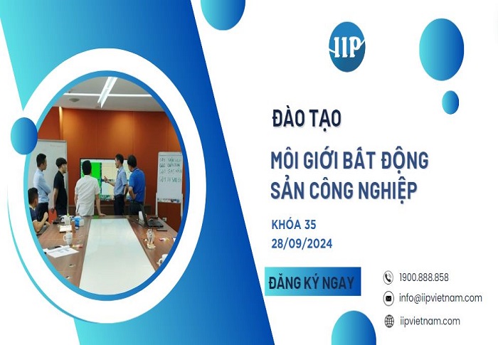 ĐÀO TẠO MÔI GIỚI BẤT ĐỘNG SẢN CÔNG NGHIỆP KHÓA 35