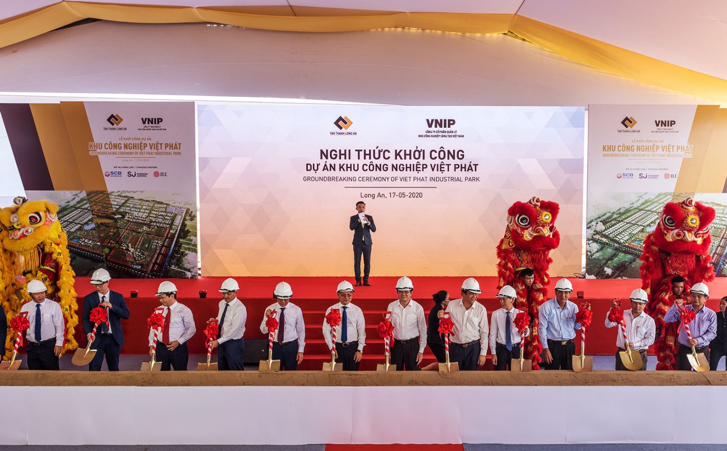 Lễ khởi công khu công nghiệp Việt Phát