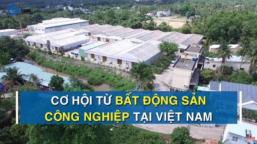 Cơ hội lớn từ bất động sản công nghiệp Việt Nam