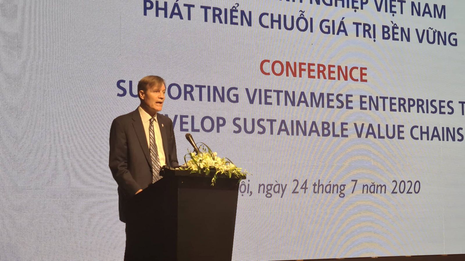Ông Michael Greene, Giám đốc Cơ quan hợp tác quốc tế Hoa Kỳ (USAID) tại Việt Nam