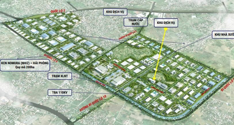 KHU CÔNG NGHIỆP NHẬT BẢN - HẢI PHÒNG GIAI ĐOẠN 2 - HẢI PHÒNG — ảnh 1